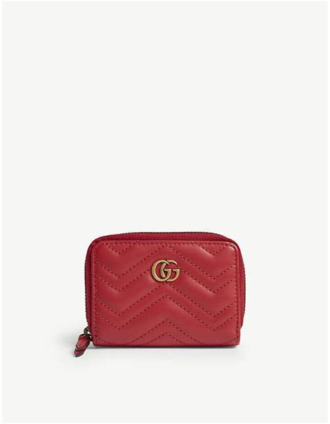 gucci marmont zip wallet small|Gucci Marmont zip around wallet.